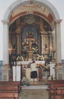 Altar-mor da igreja paroquial de Nossa Senhora de Belém de Rio de Mouro. 