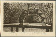 Cintra - Tecto Artezanado da capela do Palácio Real