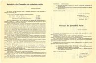 Relatório do conselho de administração da Companhia Sintra Atlântico referente ao ano de 1950.