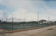 Campo de ténis do complexo desportivo do Lourel.