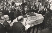 Cerimónia fúnebre de Ferreira de Castro.