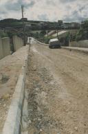 Requalificação de uma estrada num bairro em Pero Pinheiro.