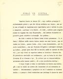 Considerações sobre o foral de Sintra por Henrique da Gama Barros.