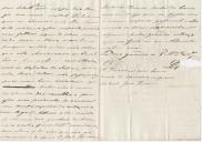 Carta da Duquesa de Lafões dirigida a António Xavier Ribeiro Grilo relativa às suas encomendas.