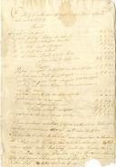 Registo da conta de receita e despesa no ano de 1829 com termo de entrega e aceitação dos mordomos velhos e mordomos novos da Mesa do Santíssimo Sacramento.