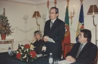Edite Estrela, Presidente da Câmara Municipal de Sintra, aquando da assinatura do protocolo com o Fundo de Turismo em Seteais.