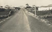 Construção de uma variante na estrada da Várzea ao Carrascal.