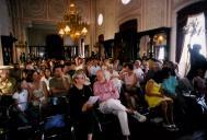 Público a assistir ao Concerto de piano com Luísa Tender, no Palácio Nacional da Pena, durante o Festival de Música de Sintra.