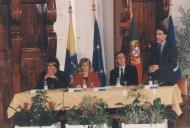 Edite Estrela, Presidente da Câmara Municipal de Sintra, durante a apresentação do Projeto Especial de Urbanismo Comercial do Centro Histórico da Vila de Sintra. 