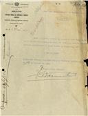 Ofício dirigido ao Administrador do Concelho de Sintra, proveniente da Inspeção Técnica das Industrias e Comércio Agrícolas, solicitando informação se no largo das Azenhas do Mar existe uma padaria pertencente à Firma Bastos & Companhia, Ldª.