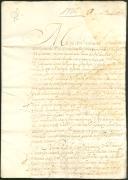 Carta a relatar o desenvolvimento dos negócios no Brasil.