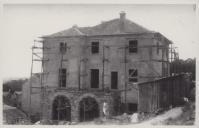 Construção da casa do escritor Francisco Costa.