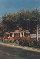 Elétrico junto à estação de caminhos de Ferro de Sintra.