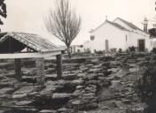 Ruinas e Capela de S. Miguel, no Museu Arqueológico de S. Miguel de Odrinhas.