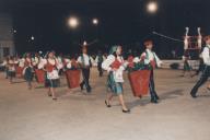 Desfile das marchas populares.