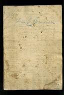 Registo de receita e despesa ao tempo de José Rodrigues Bandeira.