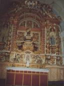 Altar da capela da Quinta de Nossa Senhora do Monte do Carmo, também conhecida como quinta da Fidalga, na Agualva.