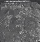 Vista aérea sobre a Base Aérea n.º 1, Fação, Pero Pinheiro, Montelavar, Fervença e Cortegaça.