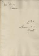 Livro de registo do lançamento dos quartos na Vila de Colares no ano de 1804.