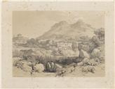 Cintra from the north [Material gráfico] / <span class="hilite">George Vivian</span>. – [S.l.] : Day & Haghe, 1839. – 1 litografia : papel, p & b ; 27 x 36 cm.