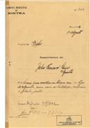 Construção de uma habitação em Agualva, em nome de Julião Francisco Guiso, com o Processo nº OB 342/1922, com a licença de construção nº 209 de 09/08/1922.