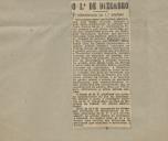 Desfile da Mocidade Portuguesa com distribuição dos prémios dos Jogos Florais: Júri constituído por Francisco Costa entre outros, publicado no Jornal "O Século" de Lisboa.