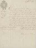 Circular do governador civil, passada em nome de Pedro José de Oliveira, secretário geral, dirigida ao presidente da Câmara Municipal de Colares, referente aos mapas das contribuições diretas, reformadas pela carta de lei de 19 de Abril de 1845.