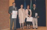 Condecoração com a medalha do Concelho de várias personalidades, entre elas o presidente da Junta de Freguesia de S. João das Lampas, Miguel Portelinha.