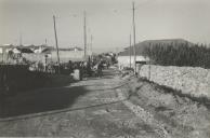 Obras na estrada entre Fontanelas e Janas.