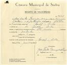 Registo de velocípede de marca Mavic, com o nº 9605, em nome de José Carlos Domingos Marques, morador em Lourel.