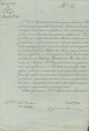 Circular de A. João Pedro da Camara, Secretário Geral da 1ª Repartição do Governo Civil de Lisboa, ao Administrador do Concelho de Sintra, referente à captura de Santiago Rabadan de las Cubas, Manuel Martins, Thomaz Vilanneba, Nemesio Munõr e Gregorio Hervero, que são procurados pelas autoridades espanholas pelos crimes de homicídio.