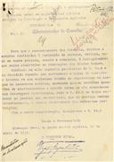 Circular dirigida ao Administrador do Concelho de Sintra, proveniente do Diretor Geral de Ação Social Agrária, Virgílio [...], referente ao recenseamento das fábricas, moinhos e Azenhas destinadas à fabricação de cereais.