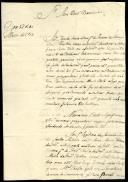 Carta dirigida a José Rodrigues Bandeira proveniente de Bernardo da Fonseca Veloso Pesanha a dar notícias de Goa.