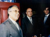Receção ao Primeiro Ministro de Marrocos e sua comitiva no Palácio Nacional de Sintra, com a presença do Presidente da Câmara Municipal de Sintra, Dr. Fernando Reboredo Seara, durante a sua visita a Sintra.