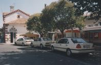 Estação de Caminhos de Ferro de Sintra e Praça de Táxis.