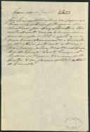 Guia de pagamento de 3.200 reis, referente a 4 anos de foros vencidos em 1857, pagos por José Cordeiro ao Tesoureiro da Albergaria e Hospital de Montelavar.
