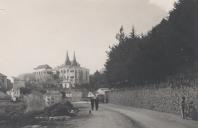 Obras de alargamento da Volta do Duche em Sintra.