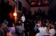 Concerto de Janis Vakarelis durante o Festival de Musica de Sintra, no Palácio Nacional de Sintra.