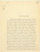 Carta do juiz de fora de Sintra dando parecer sobre o cumprimento das posturas municipais relativamente ao concerto de uma calçada no Cacém junto ás pedreiras de João Teixeira Caboqueiro.