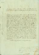 Certidão de batismo de Pedro, filho de João Manuel, passado pelo pároco Jerónimo Nunes Mouzaco, da igreja de Nossa Senhora da Purificação de Montelavar.