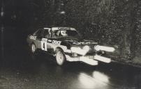 Prova noturna do Rally das Camélias.