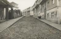 Vista parcial da Rua Luís Simões em Queluz.