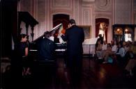 Concerto de Maria José Falcão, Aníbal Lima e Michel Gal durante o Festival de Musica de Sintra, no Palácio Nacional da Pena.