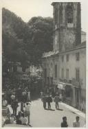 Festas de Nossa Senhora do Cabo Espichel, junto à torre do relógio, na Vila de Sintra, freguesia de São Martinho.