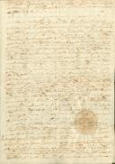 Sentença apostólica de licença matrimonial passada por Dom António Caetano, Arcebispo de Lacedemónia, a favor de António Duarte e Teresa de Jesus, moradores na freguesia da Terrugem.