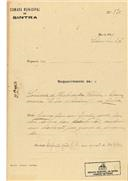 Construção de um barracão em Queluz em nome de Sociedade de Habitações Salubres e Económicas, O Lar Nacional, com o Processo nº OB 370/1920, com a licença de construção nº 172 de 02/10/1920.