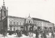 Funeral do Rei D. Fernando II, no Palácio das Necessidades, em Lisboa.