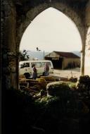 Ruínas do Convento do Carmo, construído em Janas, que nunca chegou a ser habitado.