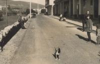 Vista parcial da Rua Dr. Manuel de Arriaga em Queluz. 