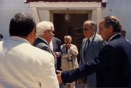 Visita do Presidente da Câmara Municipal de Sintra, Comendador João Francisco Justino, ao estabelecimento prisional de Sintra.